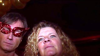 Lovely swinger babes gets nailed