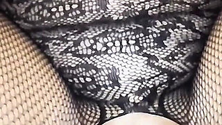 Colombian Latina Fulfills Your Fantasy in an Open Mesh Bodysuit POV