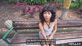 Chesty Cleaning Girl Smashed For Visa