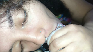 2 Extreme Creampies in the Mouth of a Greedy, Thirsty Slut