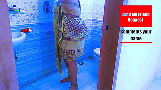 Saudi Arabian Hot Stepaunty Fucking in the Bathroom