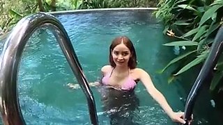 Sofia Rodriguez Bounces Wet Pool Nail Porn Actress