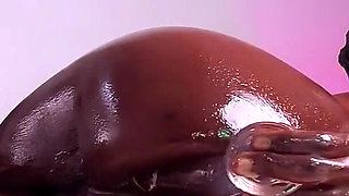 Fully Nude Oiled & Twerking Then I Take the Dildo in My Mouth, Pussy & Ass