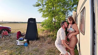 Goodgirlanddad Fucked Against Van