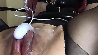 Kinky Slavedoll R Vol.019: Close-up of Enlarged Pussy - Clitoris Vibrator - Anal Long Dildo Squirting Orgasm!