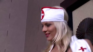 The horny nurse XXX