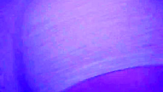 Big Booty Twerking in Blue Light