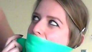 Luna Grey & Violet Haze - gag party HD
