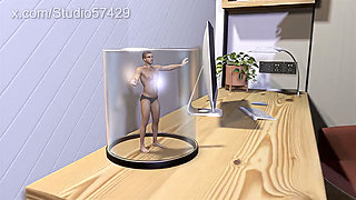 Stuck Inside a Giantess' Shoe, Sock Worship, Trample