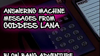 AUDIO ONLY - Answering machine Messages 2 blow bang adventure