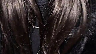 POV Cum Swallow Outdoor Blowjob