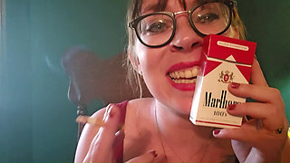 A Smokers Dirty Nicotine Mouth