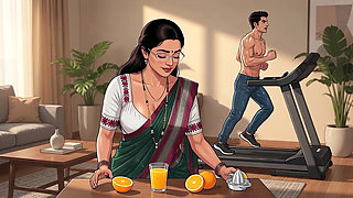 Sujatha Aunty Teaches Balu