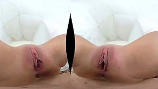 teen brunette masturbation and sucking pov