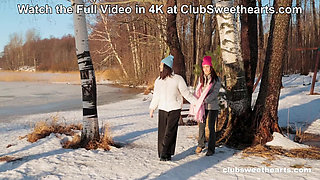 Cold Crispy Day! Just Perfect for Selfies and Eating pussy at ClubSweethearts