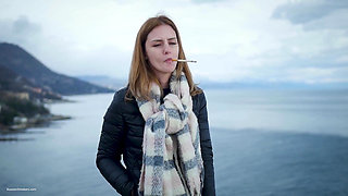 Coastal Smoke Moment Quiet Breeze Scenic View