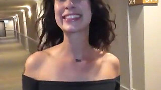Flashing in Hotel