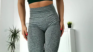 Fit girl try on haul leggings