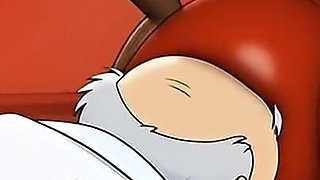 Married Cuckold Worships a Big Black Ass. Cartoon