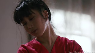 SweetHeartVideo - Lesbian Massage Scene - A Perfect Body of Jade Kush and her Asian GF Ariel X