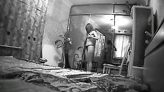 Naked stepmother (intimate voyeur home footage)