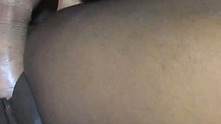 Small titted African girl fucked and creampied by BWC