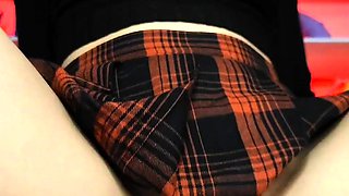 Blonde with big boobs fucked from behind before tit wanking