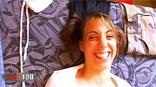 Missguapa Pounds Huge Dildo into Her French Asshole