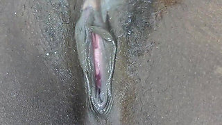 Extremely Close up Pussy Play-horny Girl with Big Pussy Masturbating Till Orgasm!
