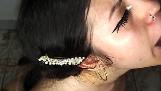 Slutty and Horny Doll Wants to Swallow Cum - Amateur Blowjob