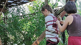 Shibari Princess Goes Outside