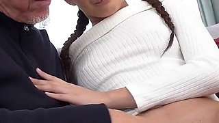 Oh My God I Am Cumming! Skinny Asian Student Got an Oral Lesson From Her Professor - Real Female Orgasm - Experience Matters!!