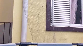 Your Slut Neighbor Showing Herself in the Pool