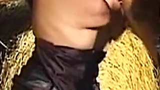 Mature Redhead MILF Bound in Leather for Teasing