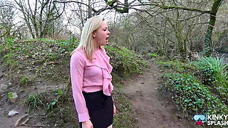 Secretary's White Tights Drenched in Waders Gone Wrong