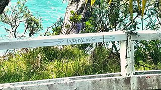NUDE BEACH VLOG: VISITS LADIES BAY, NEW ZEALAND