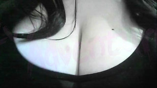 hotwife otaku nerdy Watching Hentai while playing with her Big Tits #3