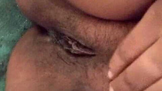 Sri Lankan Girl Musterbation in Bath Room with Dildo Lust with Big Boobs and Wet Pussy