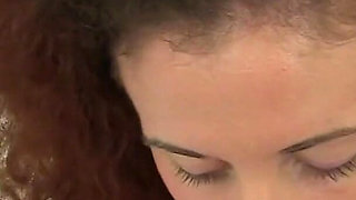 Skinny Mature Redhead From the UK Scarlet Plays with Her Pussy