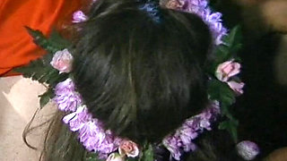 Hawaiian Babes Dripping Cum After Intense Piledriver Pounding