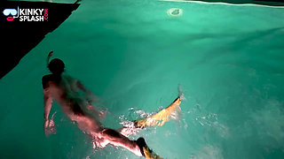 Naked Snorkel Night Slut Underwater Play