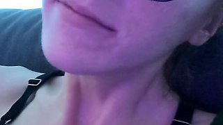 Czech amateur bangs outdoor pov