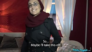 Public agent full gig - afghan women Tight Pussy too petite for gigantic dick