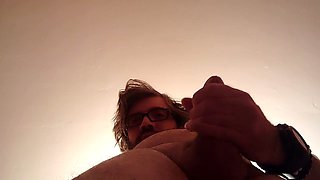 New Year's solo fun with sex toy and Jonny Z