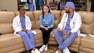 Frigging, medical fetish, behind-the-scenes