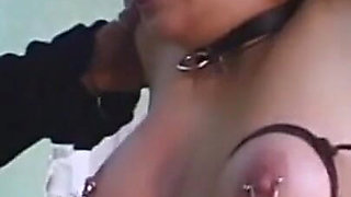 Humiliating chaining wax lay pussy