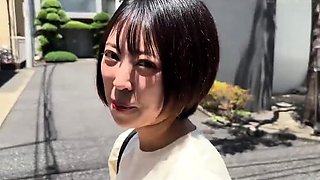 Hot amateur Asian GF toys sucks and fucks