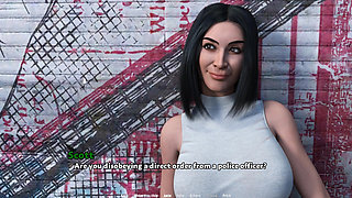 Horny and Slutty Female Cop Fucked by a Big Cock