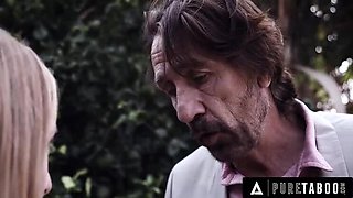 Desperate Student Aiden Ashley Takes Stepdad's Job for Cash [Blowjob, Double Penetration, MILF]