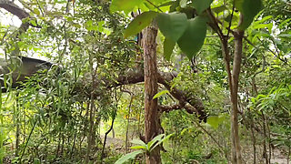 A Buddy Grabbed Me in the Woods and Rammed His Cock Hard Into Me, Cumming Deep Inside My Ass